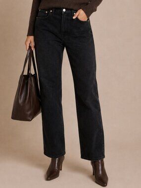 Vintage 90s Gap Black Jeans Classic Fit Made in Canada Sz 4